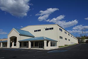 ABS erected this distinctive steel building for LRS Trophy