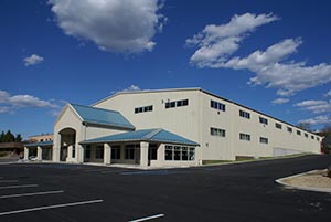 ABS erected this distinctive steel building for LRS Trophy