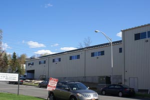 ABS erected this distinctive steel building for LRS Trophy