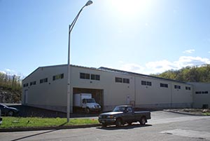 ABS erected this distinctive steel building for LRS Trophy