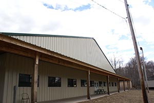 ABS-Steel erects community center at Sullivan Day Camp